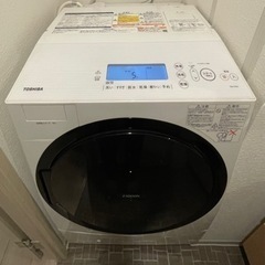 【ネット決済・配送可】TOSHIBA ドラム式洗濯乾燥機