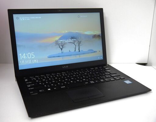 【お渡し済み】VAIO  windows10 13.3型ノートPC 第6世代Corei3 + SSD  + メモリ8GB + WEBカメラ【メンテナンス済み】（4280011）