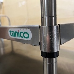 Tanico タニコー ステンレスワゴン エレファント移動台 直径13cm