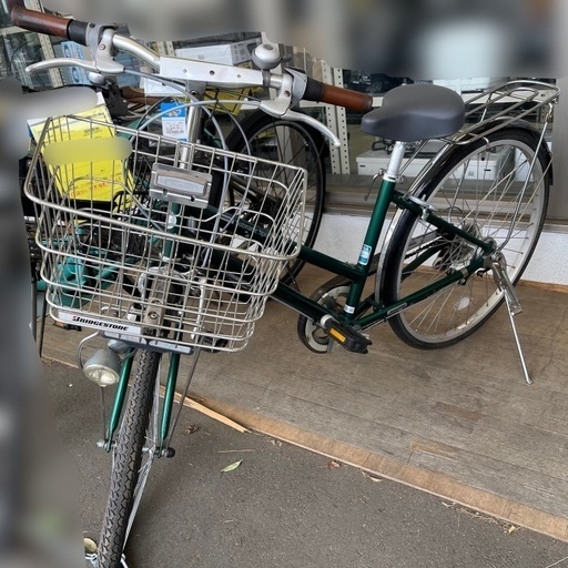 中古自転車1744 前後タイヤ新品！ ブリヂストン サブナード