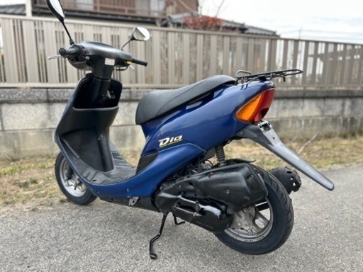 ディオ快速2スト！前後タイヤ・バッテリー・シートなど新品交換