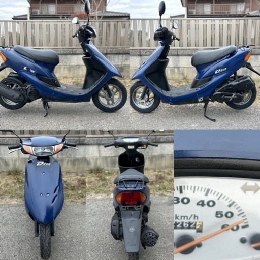 ディオ快速2スト！タイヤ・バッテリー・プラグ・シートなどなど新品交換^_^色々整備で快調です☆50cc原付スクーター☆ ディオ快速2スト！前後タイヤ・バッテリー・シートなど新品交換