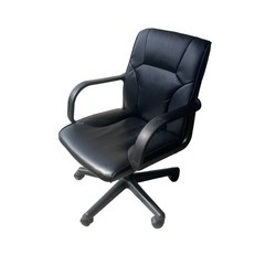 ジ0202-11 オフィスチェア　回転椅子　横60×幅50cm