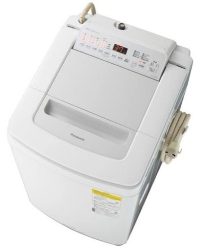 パナソニック　Ｐａｎａｓｏｎｉｃ　縦型洗濯乾燥機［洗濯８．０ｋｇ／乾燥４．５ｋｇ／ヒーター乾燥（水冷・除湿タイプ）］　ＮＡ－ＦＤ８０Ｈ８－Ｓ　シルバー 　　型番　：　ＮＡ－ＦＤ８０Ｈ８－Ｓ　シルバー