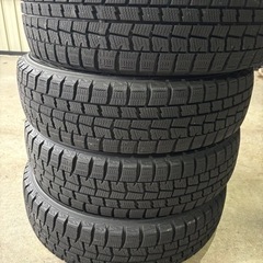 155/65R14 ダンロップ　スタッドレス　バリ溝