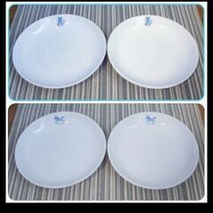 【非売品／新品未使用】陶器のお皿4枚セット まとめ売り 干支絵柄皿