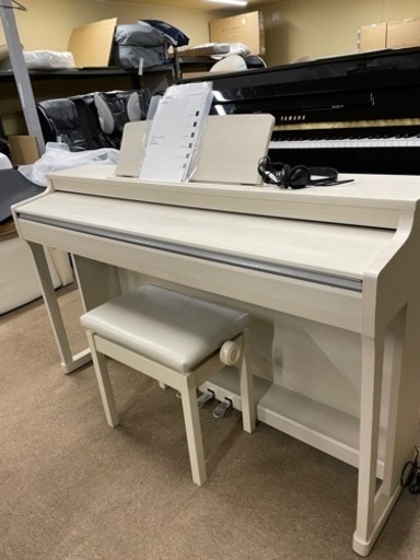 KAWAI CN25中古美品、配送可能　KAWAI 電子ピアノ CN25A高低調整可能椅子、ヘッドホン付き2016年製