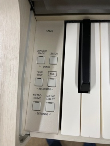 KAWAI CN25中古美品、配送可能 KAWAI 電子ピアノ CN25A高低調整可能  