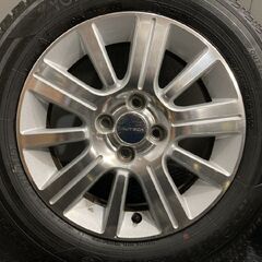 【YOKOHAMA iG50 PLUS 185/65R15】スタッドレス【日産 AUTECH オーテック 15インチ 5.5J4HPCD100+40】20年製 バリ溝 ノート等　(VTL015)