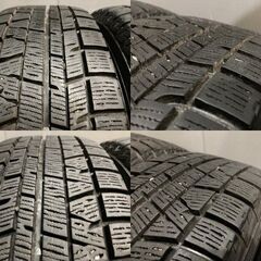 【YOKOHAMA iG50 PLUS 185/65R15】スタッドレス【日産 AUTECH オーテック 15インチ 5.5J4HPCD100+40】20年製 バリ溝 ノート等　(VTL015)