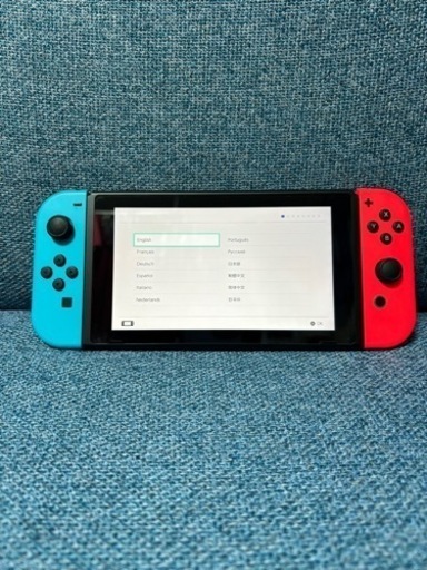 任天堂Switch本体（箱付き）都心部での取引可能