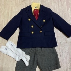 入学式用のスーツ　男の子110  RALPH LAUREN