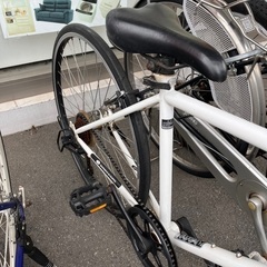 ★店頭にて試乗可★J3345 alfiore bike アルフィオレバイク クロスバイク 8段変速  700C・570mmスチルフレーム クロスバイク クリーニング、簡易メンテナンス済み　【リユースのサカイ柏店】 中古自転車 　流山市 中古自転車 松戸市 中古自転車 我孫子市 中古自転車 船橋市 中古自転車 守谷市 中古自転車 取手市 中古自転車