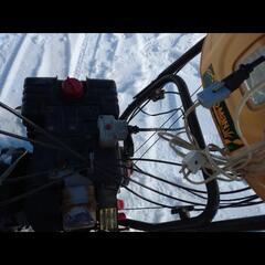除雪機 始動確認済み