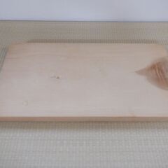 まな板_23.5cm×45cm×3cm_シールあと_ヒビあり