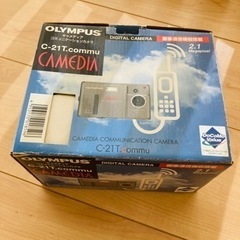 【貴重】【美品】【新品バッテリー付属】カメラOLYMPUS CA...