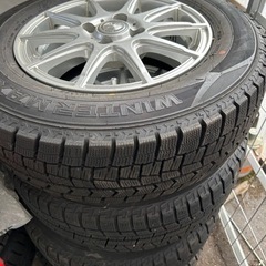 185/70R14⭐️スタッドレス⭐️屋根下保管⭐️美品