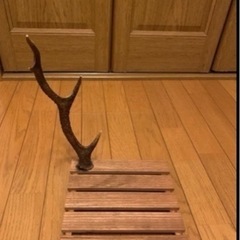 鹿の角　置き台　飾り台