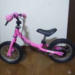 子供用ペダルなし自転車 ピンク