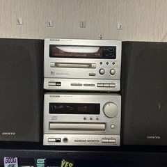 オンキョー　ONKYO MD CD CR185Ⅱ MD185Ⅱ ...