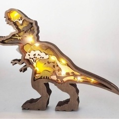 新品未使用　インテリア雑貨　恐竜　LED 飾り　