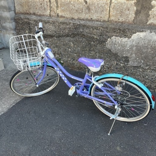 【受付終了】ブリヂストン　子ども自転車　ワイルドベリー　24インチ