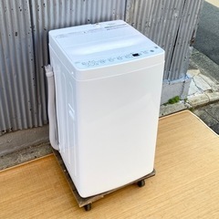 【ネット決済・配送可】Haier 4.5kg洗濯機　BW-45A-W