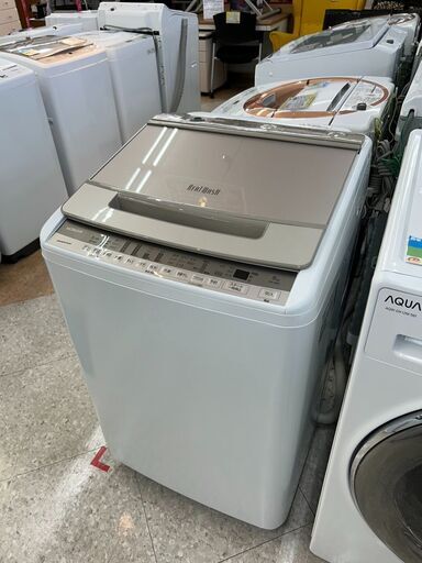 HITACHI(日立)/8.0㎏洗濯機/2020年式/BW-V80F1486