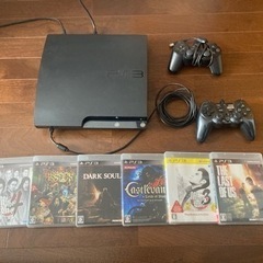 【ネット決済・配送可】PS3 本体　ソフトセット