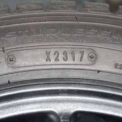 軽自動車用 中古スタッドレスタイヤ4本 ダンロップ 155/65R13 アルミ