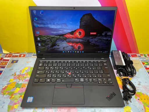 JC01121 レノボ Thinkpad X1 Carbon 6th 第8世代 256GB 良品 Win11 office付け