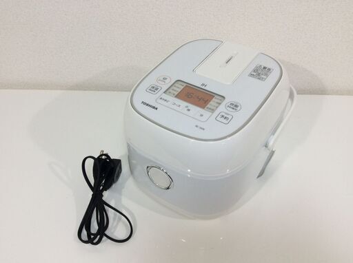 （2/17受渡済）JT8239【TOSHIBA/東芝 炊飯器】極美品 2021年製 RC-5XN 3合炊 食卓 炊飯器 IH炊飯ジャー 内釜：備長炭ダイヤモンド釜