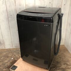 IRIS OHYAMA アイリスオーヤマ 全自動洗濯機 IAW-T803BL 2019年製 ブラウン 8kg 菊倉TK