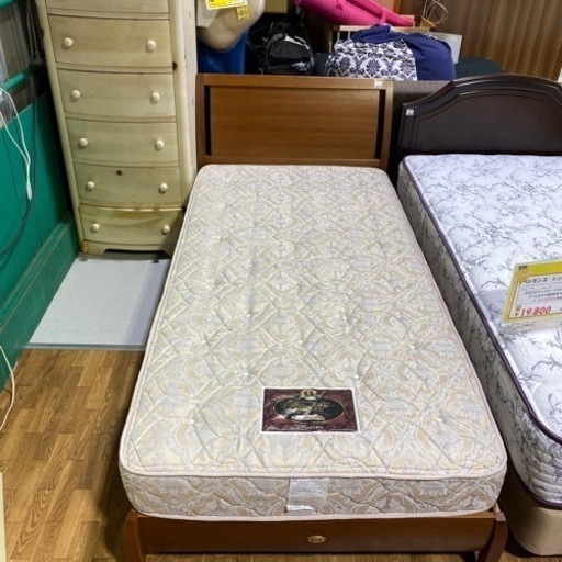 《最安値！》シモンズ　シングルベッド　ベッド　寝具　マットレス