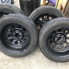 AWC DAYTONA BLACK ホイール＋タイヤ