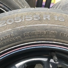 AWC DAYTONA BLACK ホイール＋タイヤ