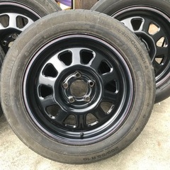 AWC DAYTONA BLACK ホイール＋タイヤ
