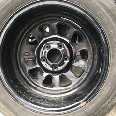 AWC DAYTONA BLACK ホイール＋タイヤ