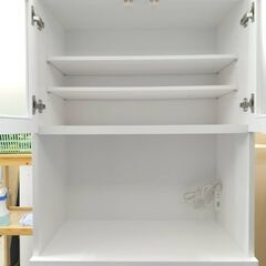 ニトリ コパン80 キッチンボード レンジボード 食器棚 レンジ台 幅80cm