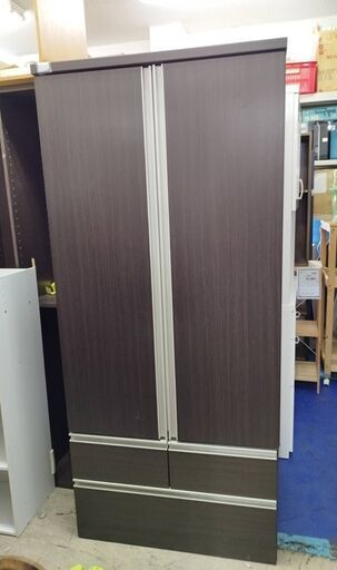 ニトリ NITORI ワードローブ ホーク2 WH ホワイト 幅80cm 洋服タンス 押入れ収納 収納家具 たんす クローゼット おしゃれ クリーニング済 堺市 石津【ジャングルジャングルサカイ石津店】
