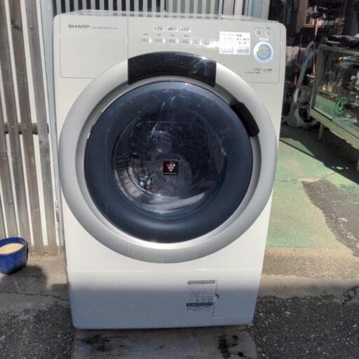 お値打ち！　SHARP　ドラム式電気洗濯乾燥機　ES-S7A-WL　7キロ　2016年式　100V　50/60hertz