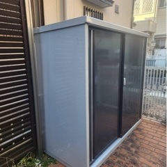 いなば 物置 新品 自宅まで持っていきます。