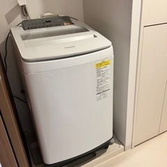 Panasonic洗濯機(NA-FW80S3)2017年製