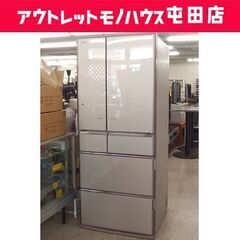 大型冷蔵庫 620L 2015年製 6ドア 日立 R-X6200...