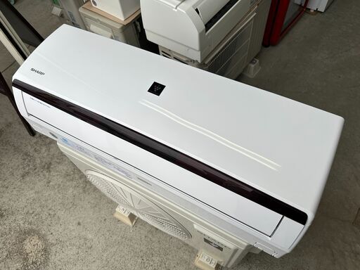 【動作保証あり】SHARP シャープ 2022年 2.2kw 6畳用 冷暖房ルームエアコン AY-N22DH【管理KR448】