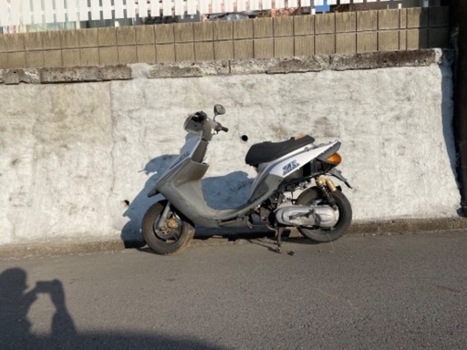 UA05J YB-1 Four 4スト ブラック 後タイヤ/シートカバー新品交換済み