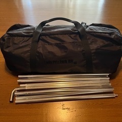 オガワ　カナディアンイースト　ツインピルツフォーク　ブラック　二又フレーム付き