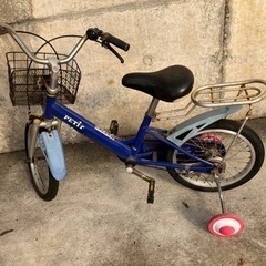 補助輪付き自転車