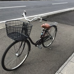 BS ママチャリ茶色26インチ整備済中古自転車