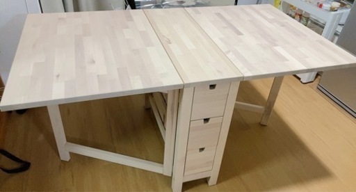 IKEA NORDEN ダイニングテーブル NORDEN gateleg table, birch, 101/4/35/597/8x311/2